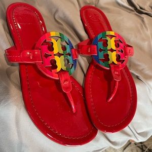 Make an offer! Tory burch Miller sandal in incredible condition!!